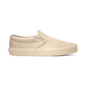 zapatos vans classica mujer beige