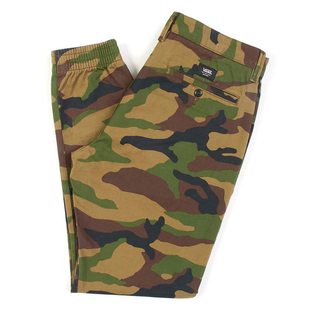 vans camo joggers