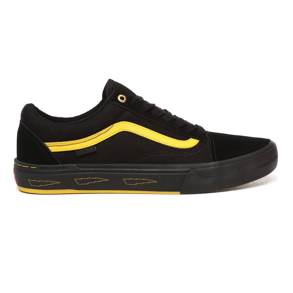 Zapatillas Mn Old Skool Pro Bmx (Larry Edgar) Black/Yellow - Vans - Vans